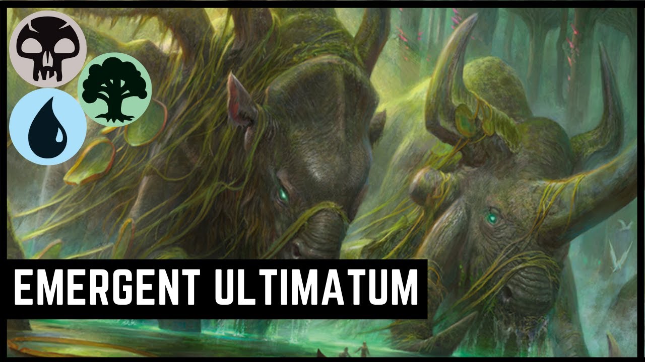 Finally a fun SULTAI EMERGENT ULTIMATUM Standard Deck Magic Arena