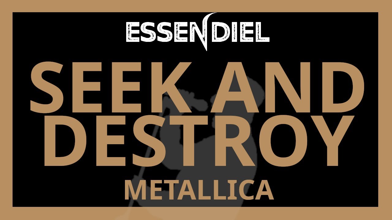 Metallica - Seek And Destroy [Karaoke] - YouTube