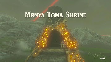 Zelda Breath of the Wild - Monya Toma Shrine Skip (Speedrun Tricks)