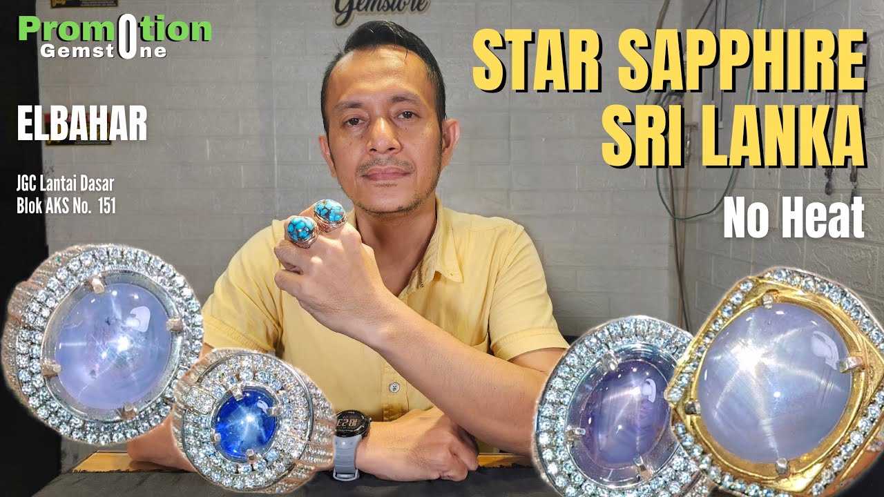 PROMO GEMS [30/06/23] ADA BANYAK PASUKAN STAR SAPPHIRE SRI LANKA NO HEAT - TOKO ELBAHAR