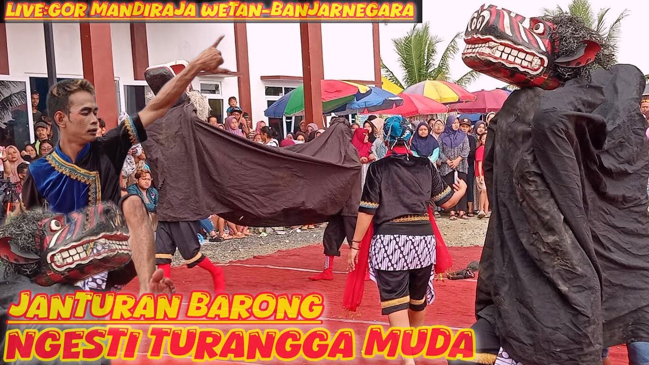 Jantur barong ebeg NGESTI TURANGGA MUDA -gor mandiraja wetan-banjarnegara