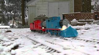 Thomas The Tank Engine Plows Snow