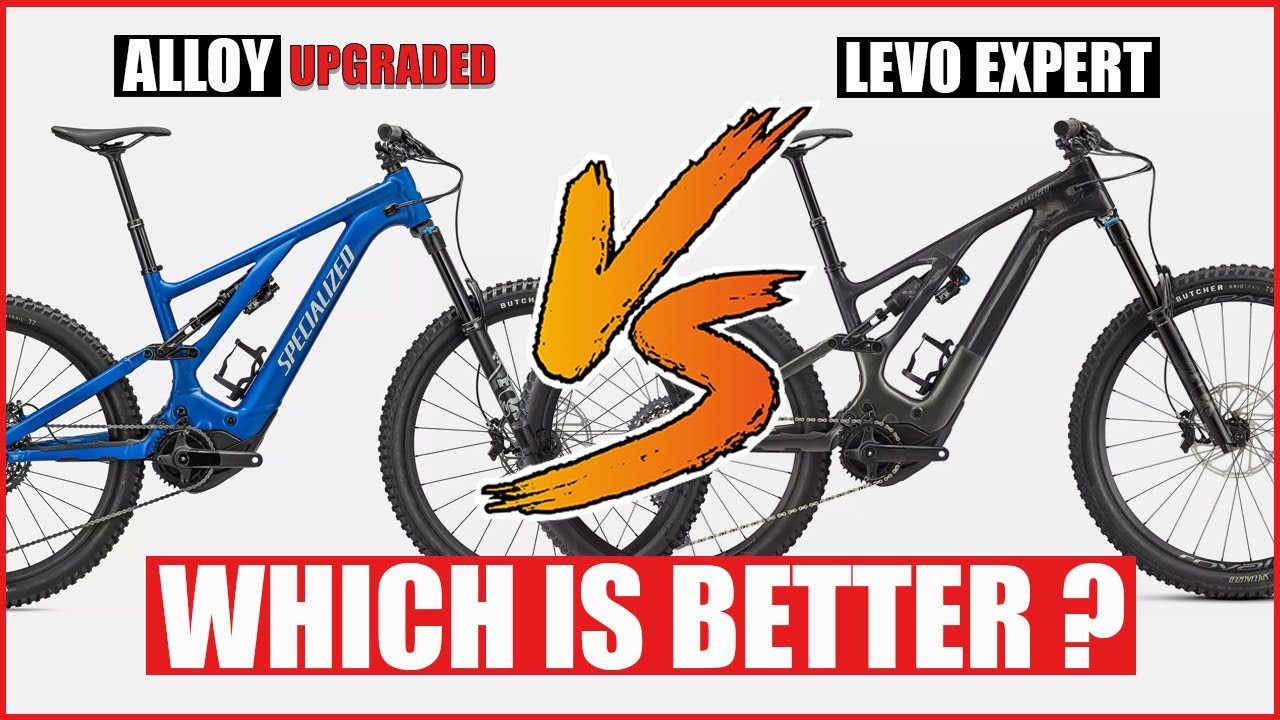 BASE MODEL VS TOP MODEL EMTB | Specialized Levo Alloy Upgraded Vs Levo ...