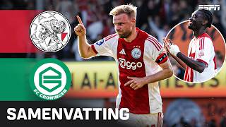 Mister 1-0 Davy Klaassen Slaat Weer Toe Samenvatting Ajax - Fc Groningen