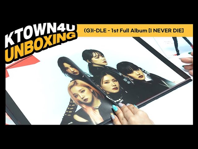 G)I-DLE I Never Die 1st Full Album Unboxing All 3 Versions