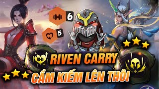 LEO RANK THẦN TỐC VỚI ĐỘI HÌNH KẺ LƯU ĐẦY RIVEN CARRY - ĐẾN LÚC CẦM KIẾM LÊN RỒI ANH EM ƠI screenshot 5