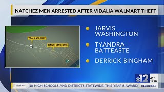Three Natchez men charged after chase in Louisiana