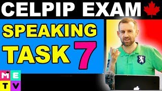 Celpip Speaking Task 7 - Tips
