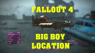 FALLOUT 4 Rare Weapon Guide - Big Boy
