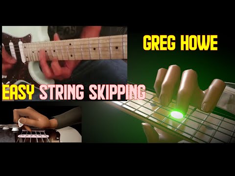 Greg Howe’s Secret to Fluid String Skipping | 3D Guitar Lesson