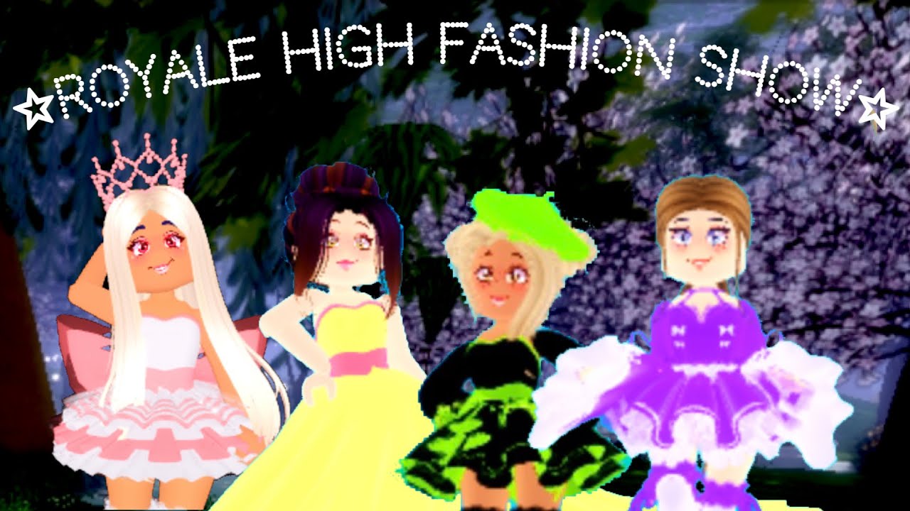 Royale High Fashion Show! Who will win? - YouTube