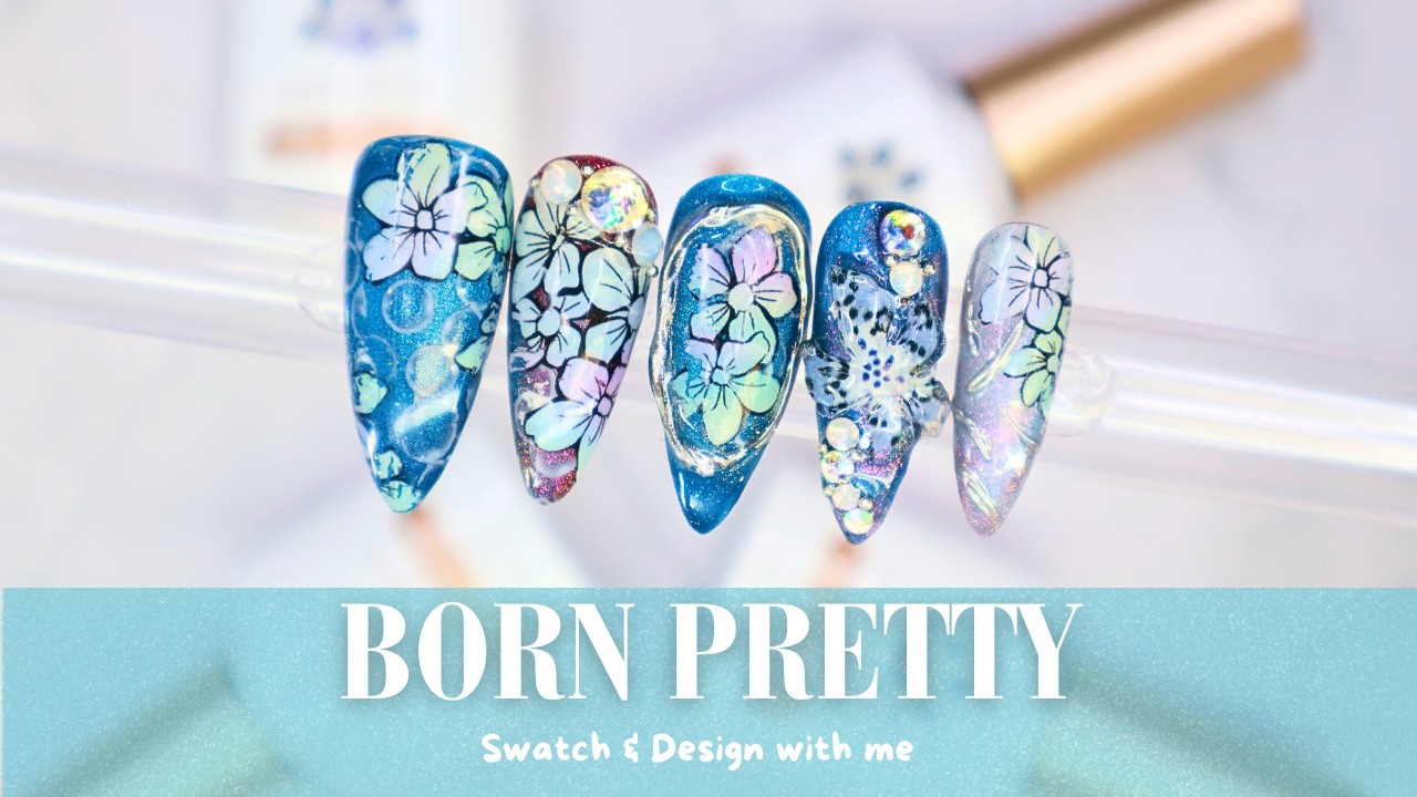 BORN PRETTY PR- Swatch and Design With Me!