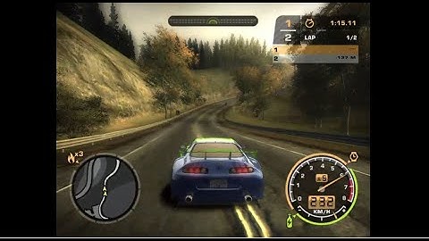 Toyota Supra vs Big Lou’s Mitsubishi Eclipse GT – Blacklist #11 Race | NFS Most Wanted 2005