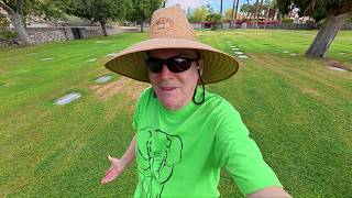 You can walk to this CEMETERY from downtown Palm Springs!