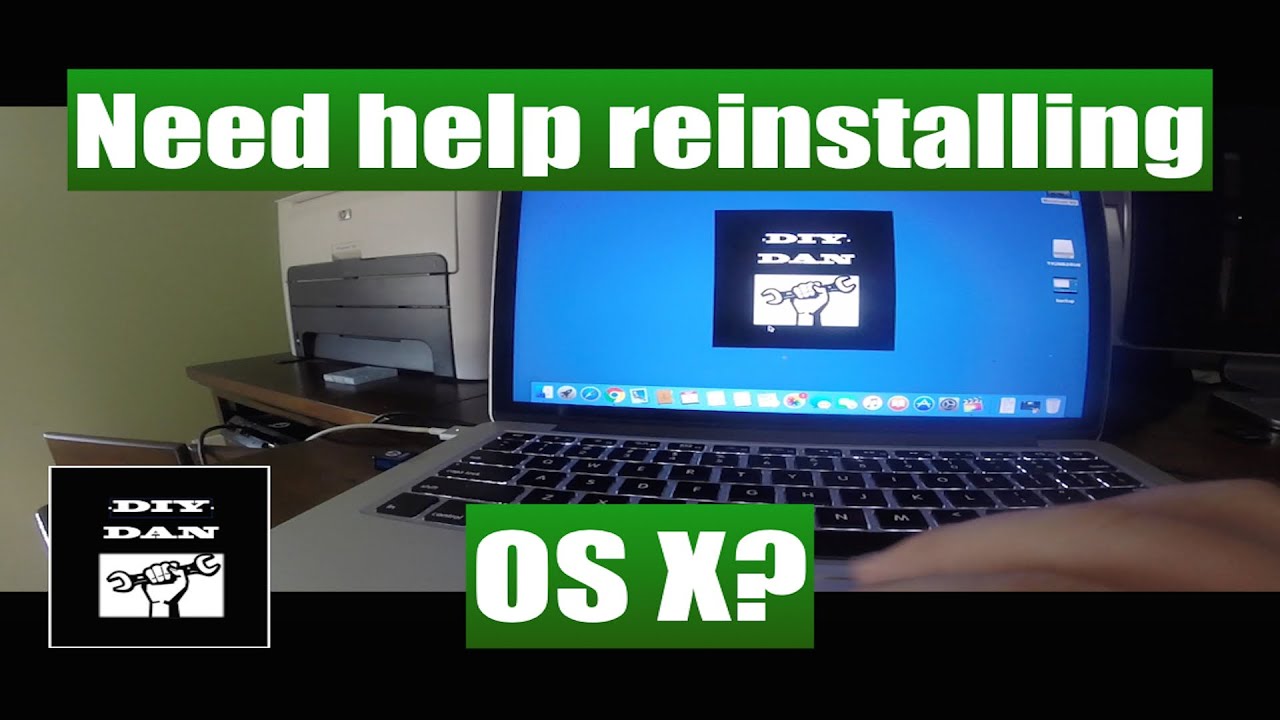 How To Reinstall OS X On Your Macbook Computer YouTube How To Reinstall OS X On Your Macbook Computer YouTube