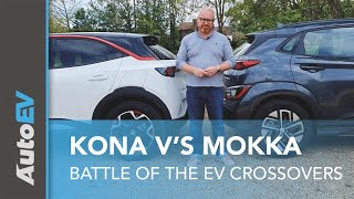 Vauxhall Mokka e v's Hyundai Kona Electric  The battle of the family EV crossovers.