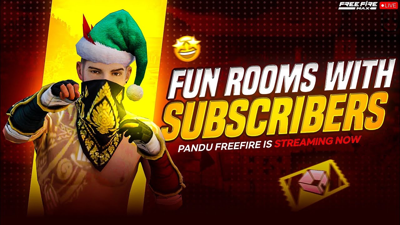 Fun Rooms - Free Fire Live Telugu - LiveStream & Gaming - YouTube