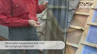 Monier Renovatie Koppelelement - Aansluitingen