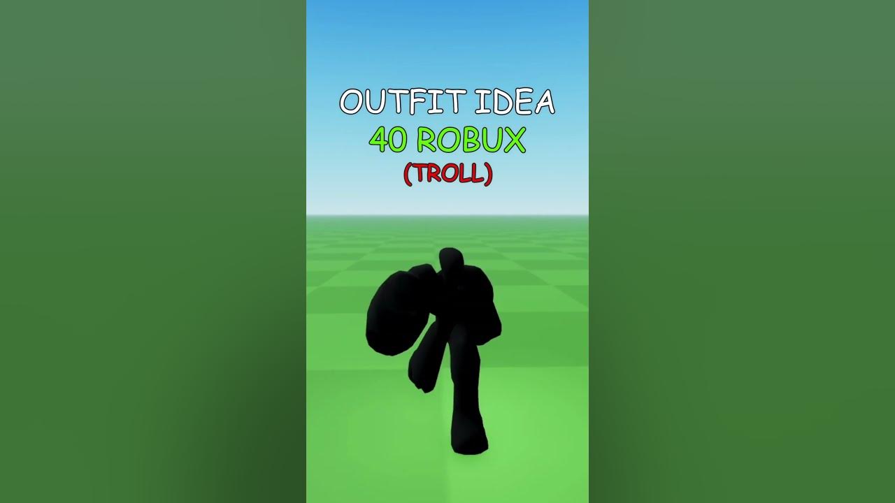 A troll outfit : r/roblox
