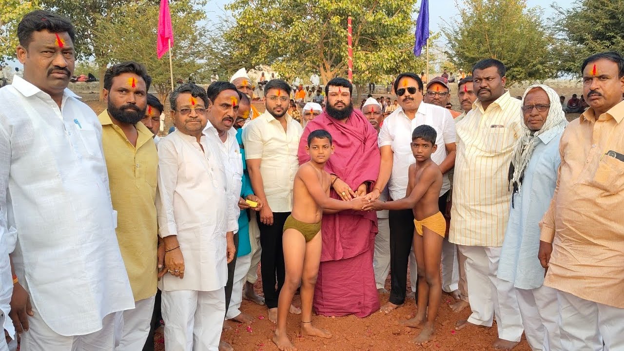 श्री.मळसिद्धप्पा यात्रा पैलवान दंगल मंद्रुपMr. MalsiddhappaYatra PAILAVANDANGAL Mandrup