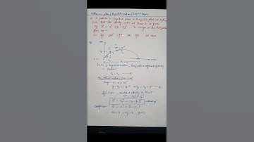 Neet physics objective questions | Projectile  Motion | Full video link in description #shorts #neet
