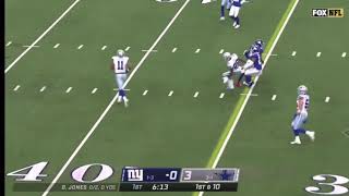 Saquan Barkely Scary Ankle Injury|NFL 2021