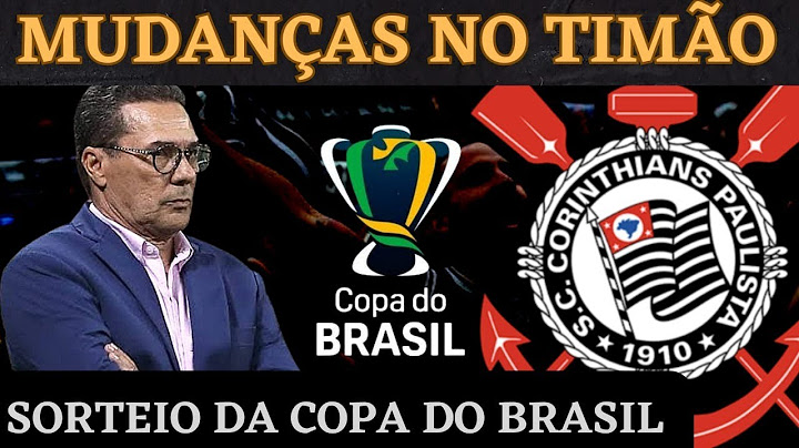 AO VIVO : SORTEIO DA COPA DO BRASIL