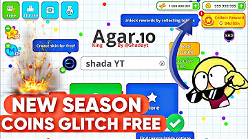 AGARIO FREE COINS GLITCH & AGARIO MOD MENU (AGARIO MOBILE)