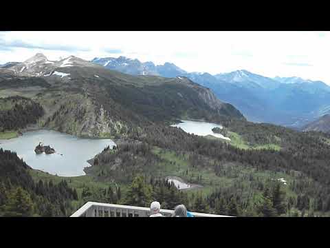 Sunshine Meadows from the Standish lookout platform, near Banff, Alberta, Canada