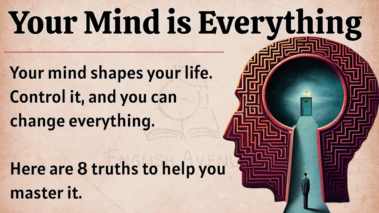 Your Mind is Everything || Learn English Through Motivational Lesson 🔥 || Graded Reader ✅️