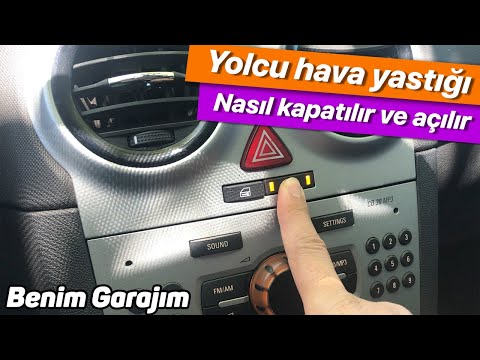 Video: Chevy Impala'da yolcu hava yastığını nasıl açarsınız?