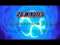 25 minutes simulated visual thunderstorm ASMR no talking, no mouthsound