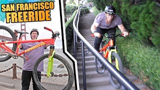 MOUNTAIN BIKING IN THE CITY - SAN FRANCISCO FREERIDE