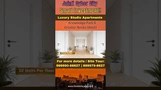 JainX Cyber Park #luxury Studio Apartments, Noida Ext📱99999-08627 #investing #realestate #commercial