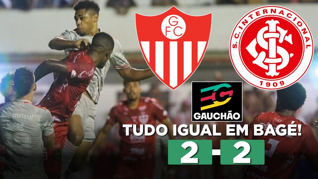INTER E GUARANY DE BAGÉ EMPATAM NA ESTREIA DO GAUCHÃO! GUARANY DE BAGÉ ...