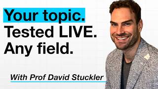 I'll validate your research topic...in a field I know nothing about | FastTrack LIVE #56