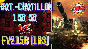 🔴 World of Tanks PS4 (Wot console) ⚔️ |   Bat Chatillon 155 55 | wot replays | HarD1NeR