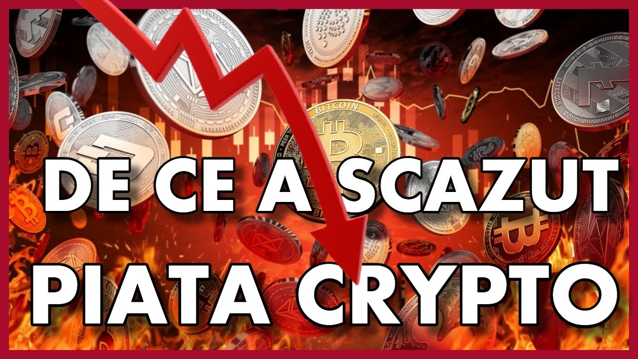 De Ce a Scazut Piata Crypto? Corectie de 10 pentru Bitcoin YouTube