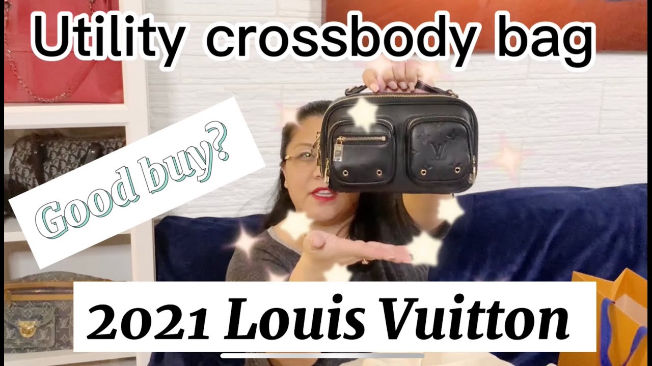 2021 LOUIS VUITTON UTILITY CROSSBODY BAG UNBOXING Worth buying? SS2021