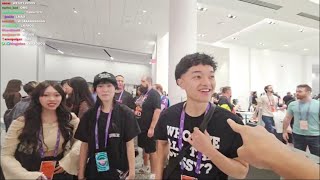Jason and Yujin meet Sunny at TwitchCon