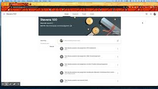 Stream Settings in Google Classroom