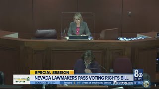 Nevada Democrats, Republicans clash over Voting Rights Bill