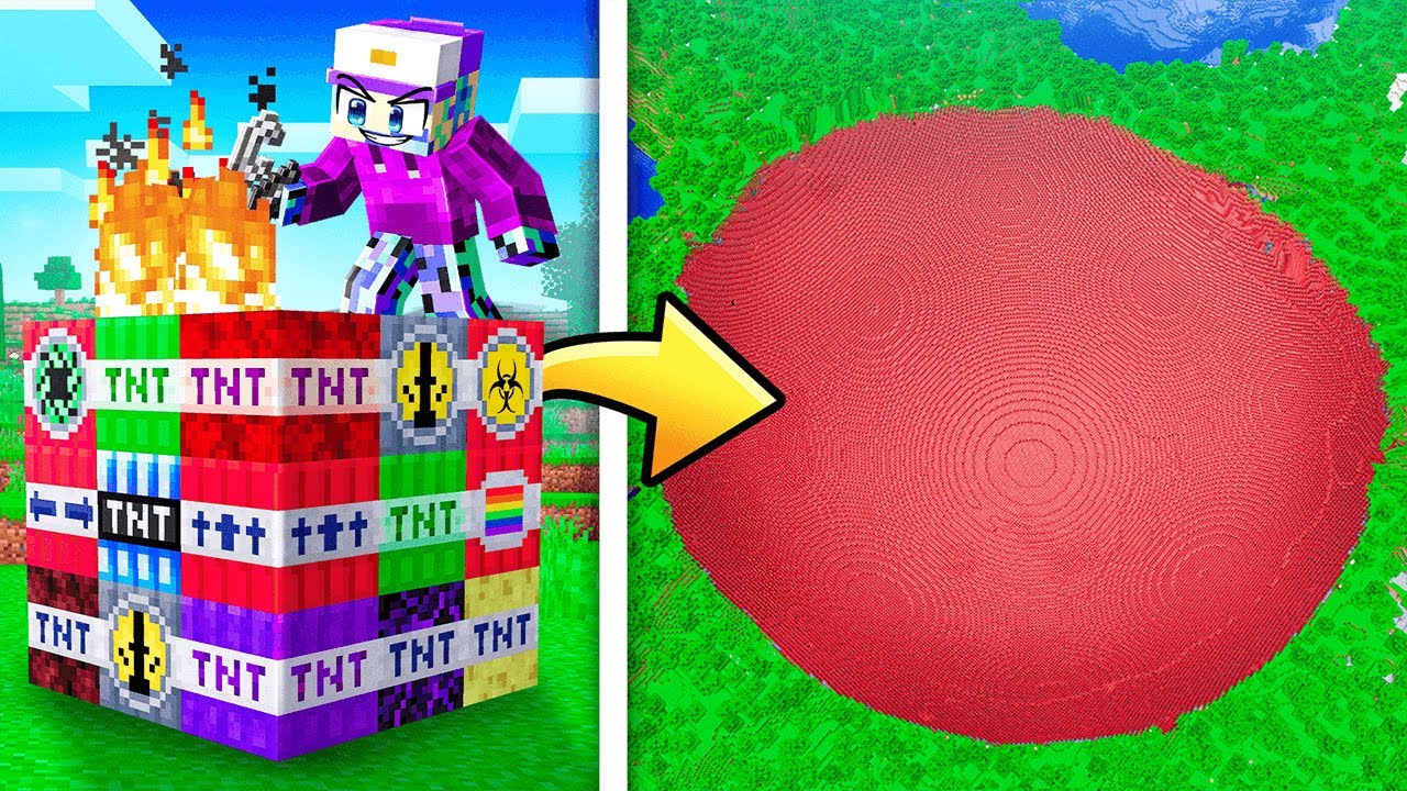 EVERY SECRET Minecraft TNT You Never Seen Before - YouTube