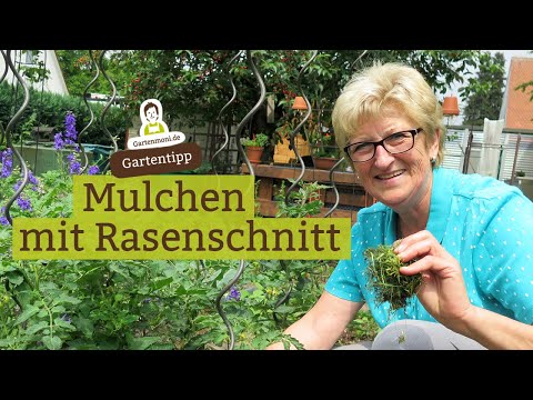 Video: Grasschnitt-Gartenmulch – Verwendung von frischem oder getrocknetem Grasschnitt als Mulch