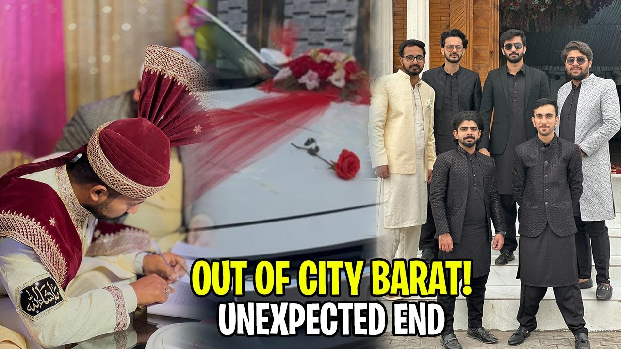 Out of City Barat😍 | Best Friend Wedding Vlog – Unexpected Ending