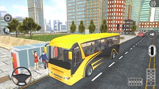 public city coach 3d driving bus simulator 2020 ; Android gameplay PART1 screenshot 4