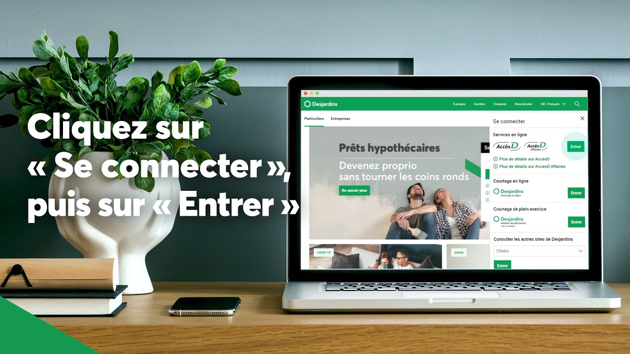 S'inscrire à Accès D sur le web YouTube