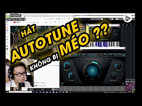 Hướng dẫn cách hát AUTOTUNE không bị MÉO tiếng - Cách Chỉnh Autotune