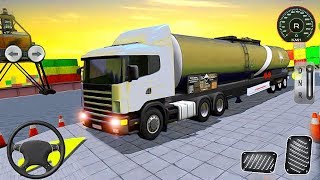 Real Truck Parking Simulator 2019 - Trucking Mobil Mobilan Tangki Panjang screenshot 4