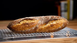 HOW TO MAKE SOURDOUGH BAGUETTES